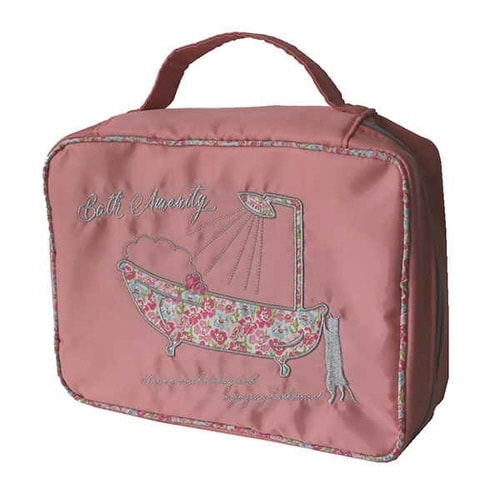 ポーチ 化粧ポーチ フック付き 小物入れ ピンク