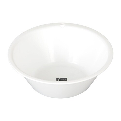 湯おけ フロート 湯桶フック穴付き おけ ホワイト