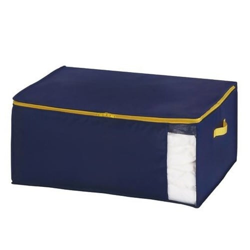 収納袋 コンパクト 優収納アルファ M ネイビー