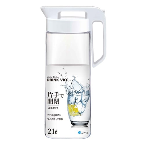 冷水筒 2.1L ドリンクビオ ホワイト