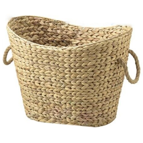 収納 バスケット ウォーターヒヤシンス 楕円形 大