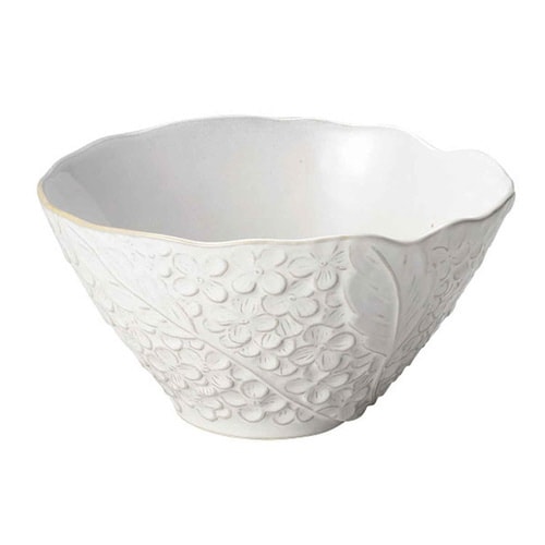 ボウル 18cm リアン 磁器 食器 ホワイト