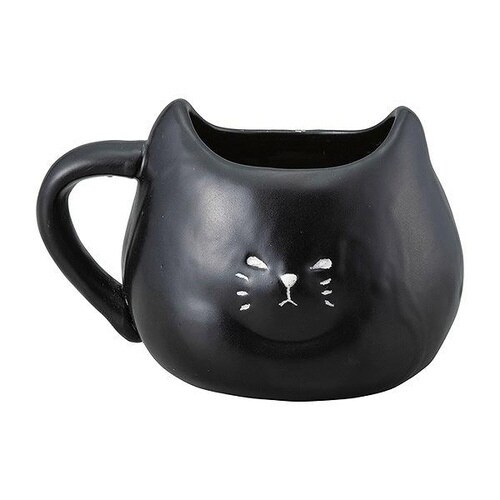 マグカップ 400ml ふてぶてしい猫 くろねこ