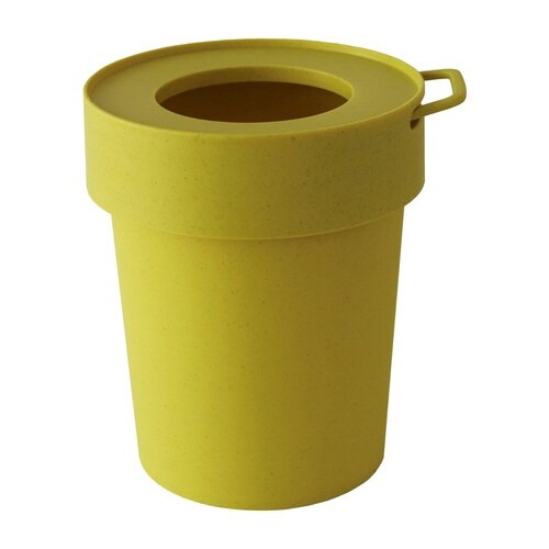 ゴミ箱 5L タップトラッシュ ベイクドイエロー