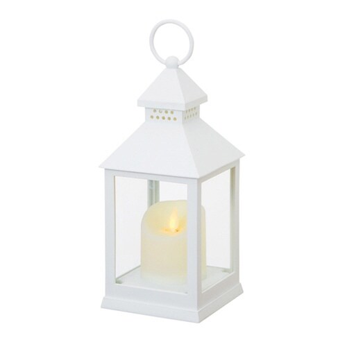ランタン LED イルミネ ミニランタン ホワイト
