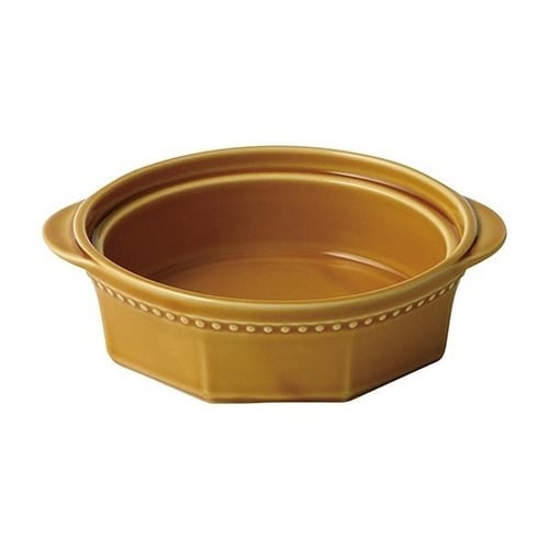 グラタン皿 14cm Coline アンバー