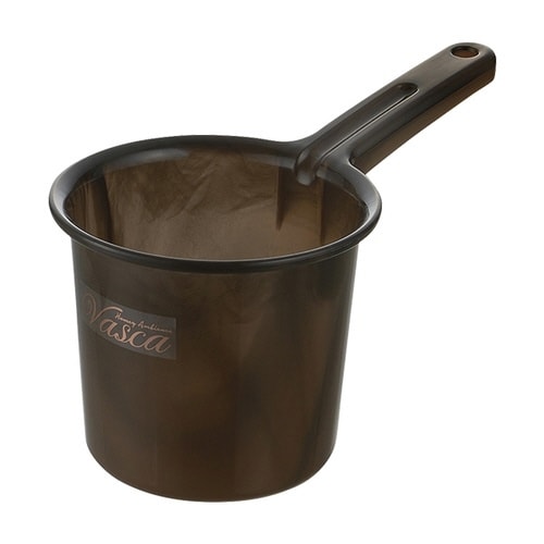 手おけ バスカ 日本製 ダークブラウン