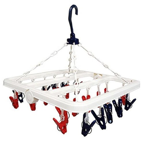 洗濯ハンガー カラーコレクション 24ピンチ