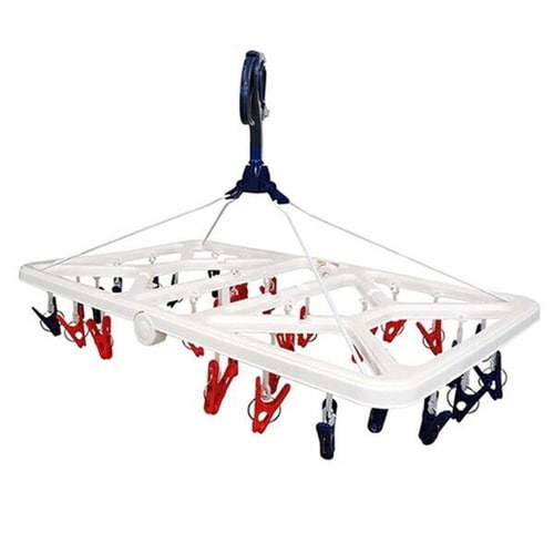 洗濯ハンガー カラーコレクション 32ピンチ