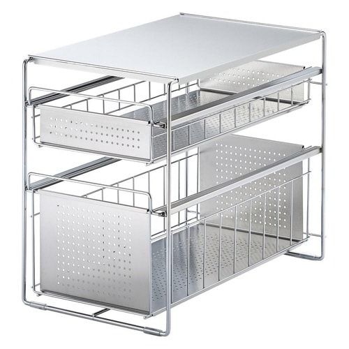 シンク下収納 シンク下スライド収納 2段