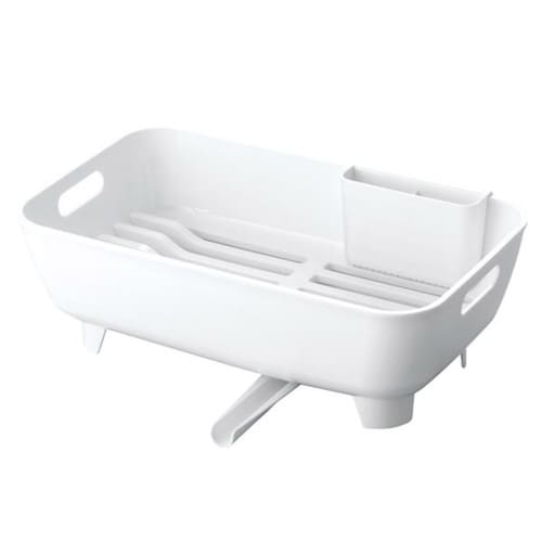 水切りかご Ag+ 抗菌 プラスチック製 ホワイト