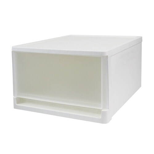 収納ボックス ストラ クローゼット 棚上 ホワイト