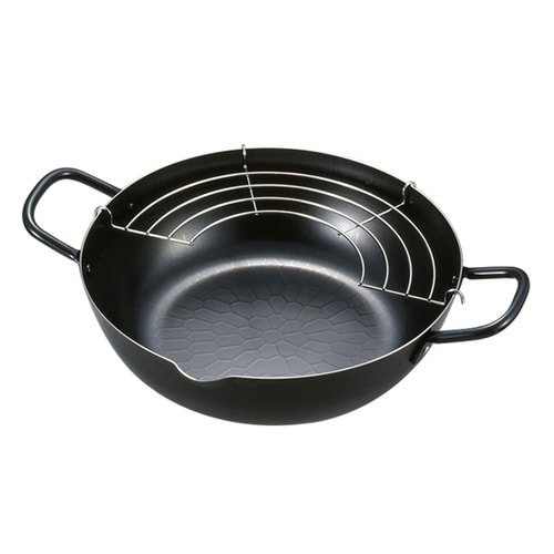 天ぷら鍋 鉄製 24cm IH対応