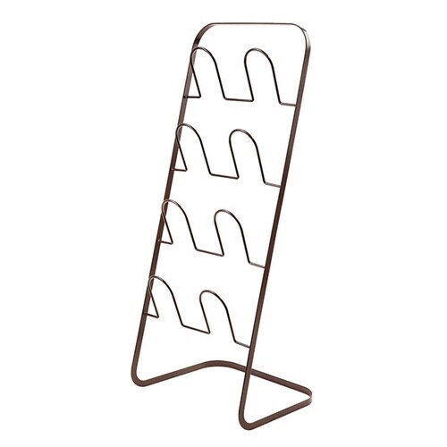 スリッパラック スリム フレーモ 4足 ブラウン