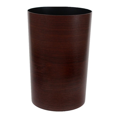 ゴミ箱 8.2L 木目調 屑入れ ブラウン