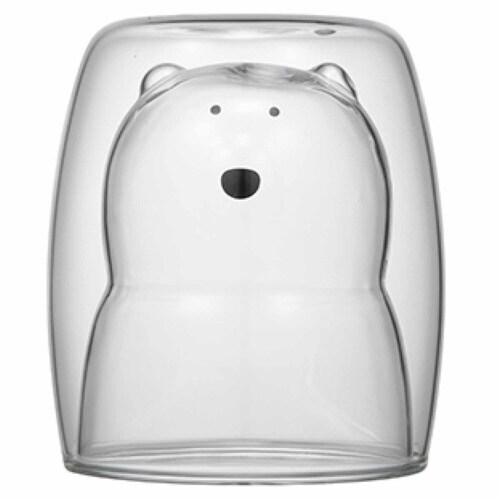 グラス 270ml ダブルウォール シロクマ