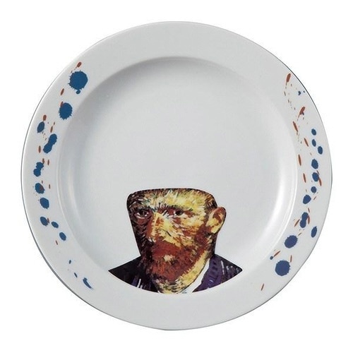 プレート 24cm フェイスデッシュ ゴッホ