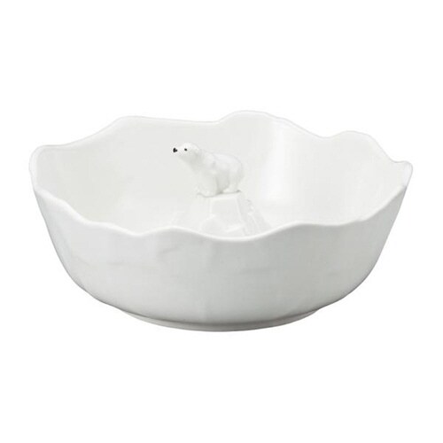 そうめん鉢 しろくま 北極そうめん鉢 磁器 食器