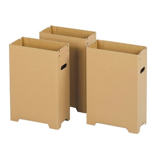 ゴミ箱 3枚入り スリム ダンボール 撥水加工