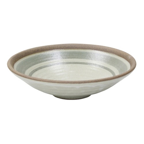 盛鉢 麺鉢 22cm つむぎ 皿 食器 グリーン