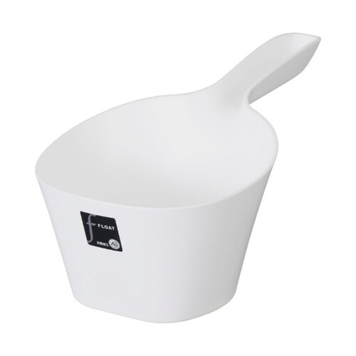 手桶 フロート フック穴付き おけ ホワイト