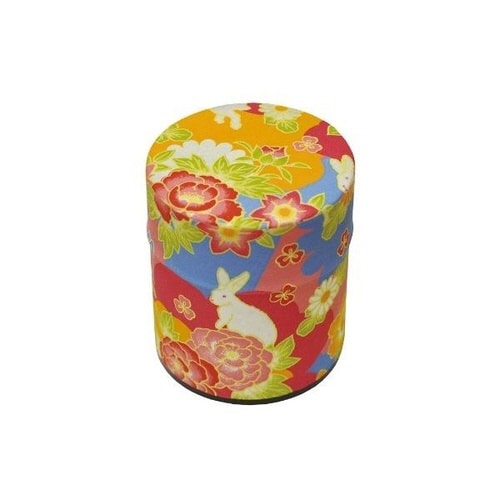 茶筒 動物 和柄 50ml ぽッ・かん ミニ ハナ