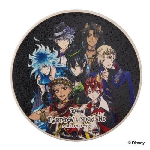 コースター 吸水 9cm フェイス