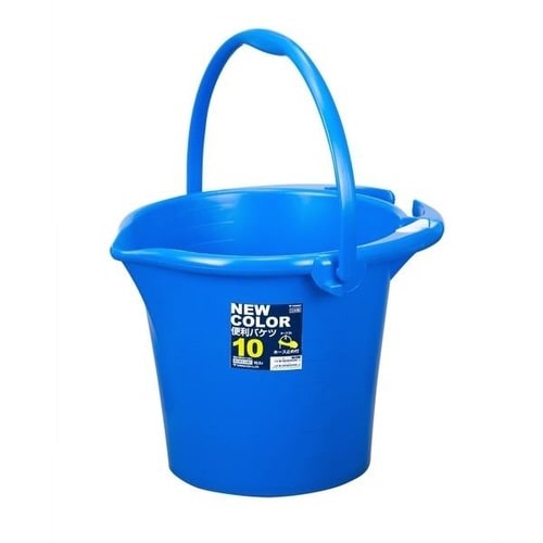 バケツ 10.5L 便利 注ぎ口 雑巾かけ メモリ