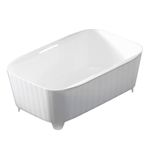 洗い桶 排水栓付き シンクシンク ホワイト