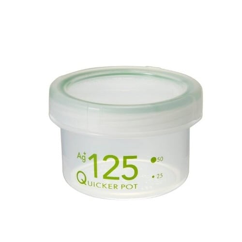 保存容器 125ml 浅型 抗菌 クイッカーポット