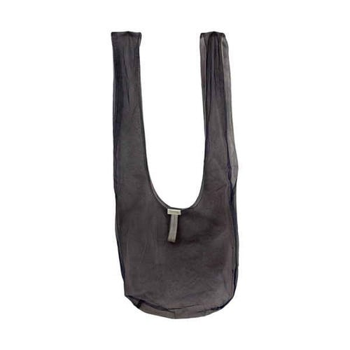 エコバッグ S 軽量 ネイビー×ピンク