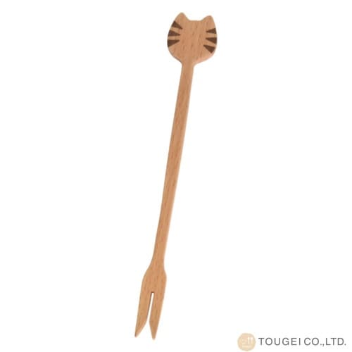 マドラー 19cm Mio ネコ フォーク トラ