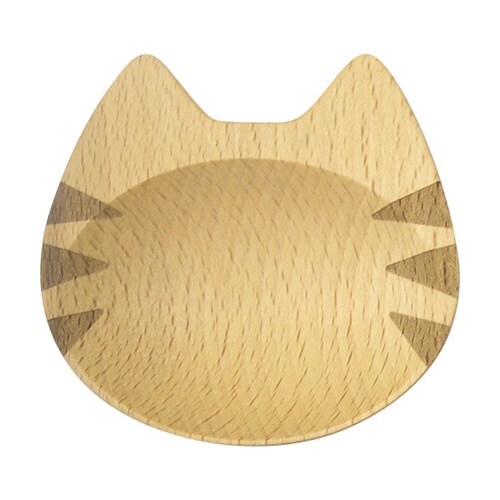 豆皿 8cm Mio ネコ プレート 皿 トラ