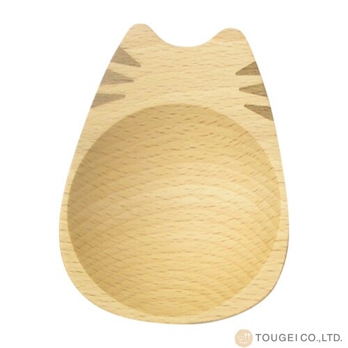 豆皿 7cm Mio ネコ プレート 皿 トラ