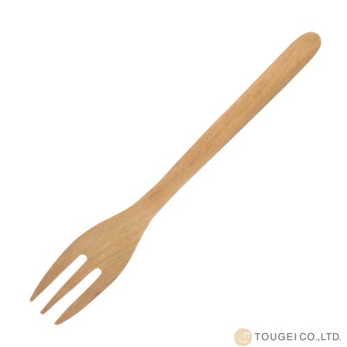 フォーク WOODN 18cm M 天然木 木製