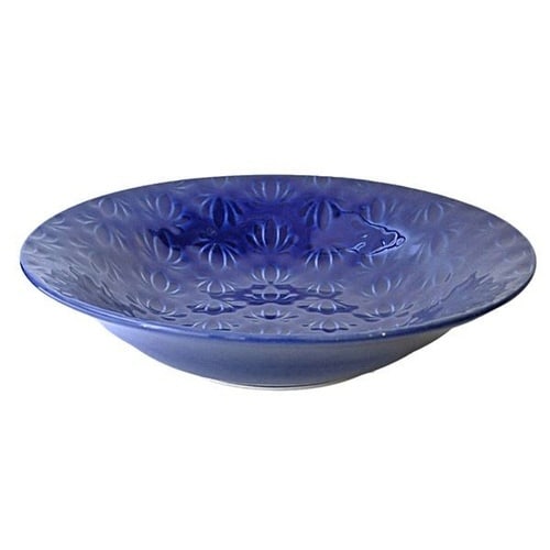 パスタ皿 22cm リアンミックス ブルー