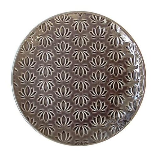 プレート 19cm リアンミックス グレー