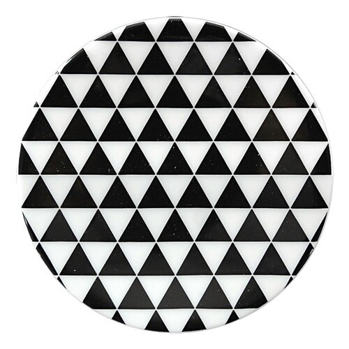 プレート 10cm 豆皿 鱗 ロクサン ブラック