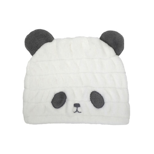 ヘアキャップ 吸水アニマル ヘアターバン パンダ