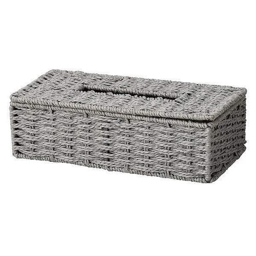 ティッシュケース 紙 おしゃれ グレー