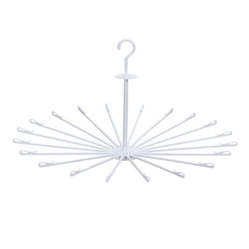 パラソルハンガ− 20本掛 洗濯ハンガー ホワイト