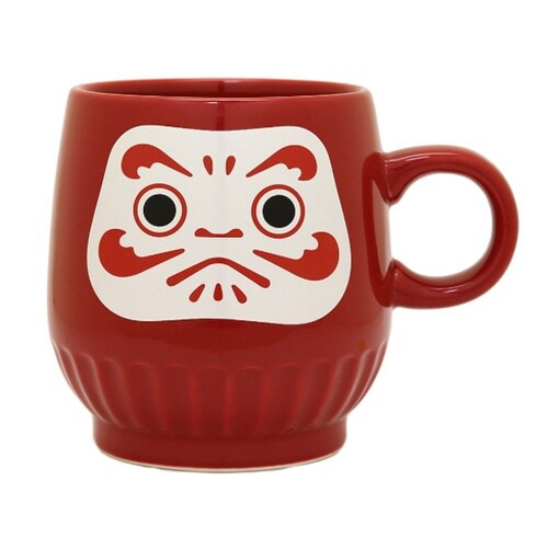 マグカップ 300ml だるま コップ 食器 赤
