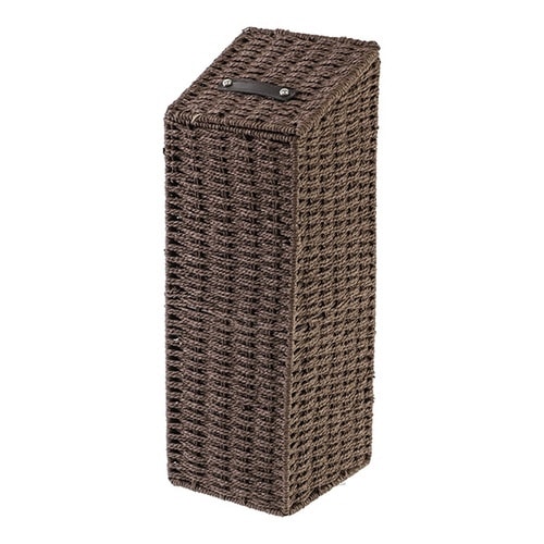 トイレットペーパーストッカー ダークブラウン