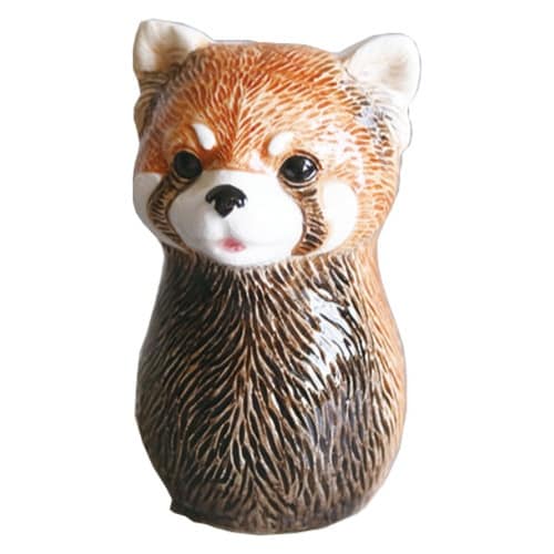 花瓶 一輪挿し フラワーベース レッサーパンダ
