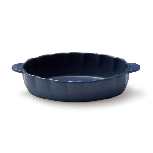 グラタン皿 20cm 輪花皿 花皿 こいあい