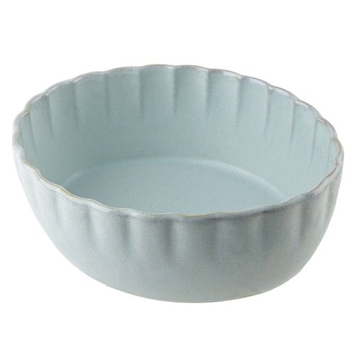 ボウル 14cm 輪花皿 花皿 みずはだ