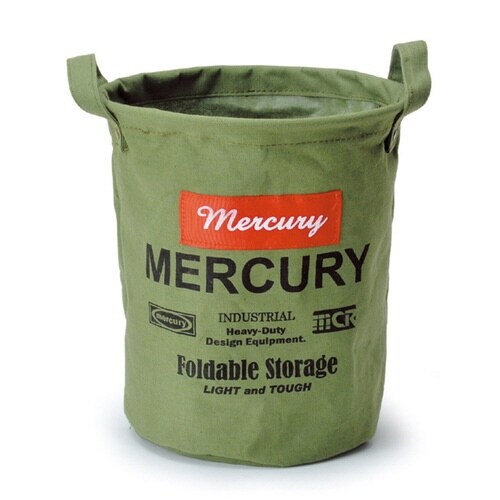 バスケット 直径24×高さ28cm S カーキ