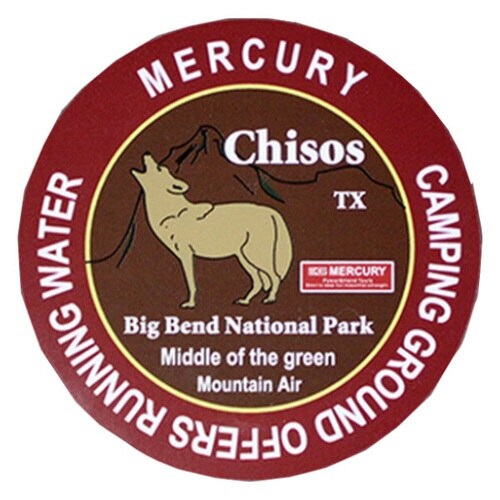 マーキュリーステッカー CHISOS TX