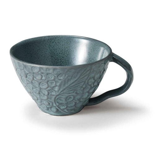 スープカップ 330ml リアン 磁器 アクア