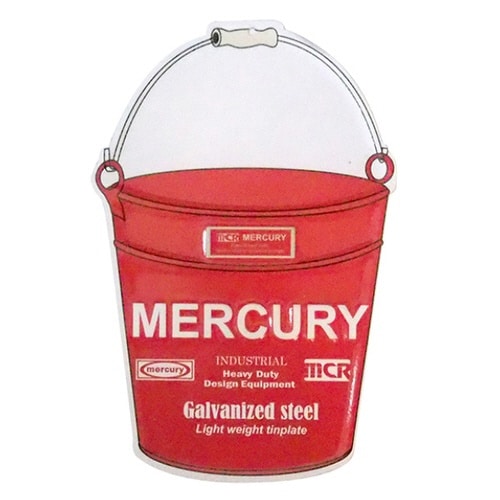 ティンサイン ブリキ看板 マーキュリー レッド